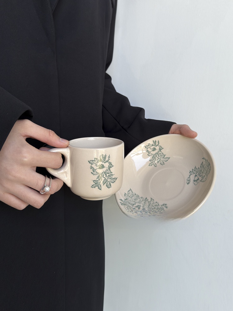 Coffee Leaves Tea - Taza de café de cerámica de