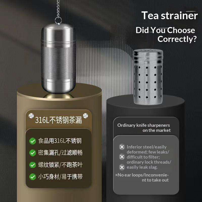 Coffee Leaves Tea - Infusor de té de acero inoxidable,