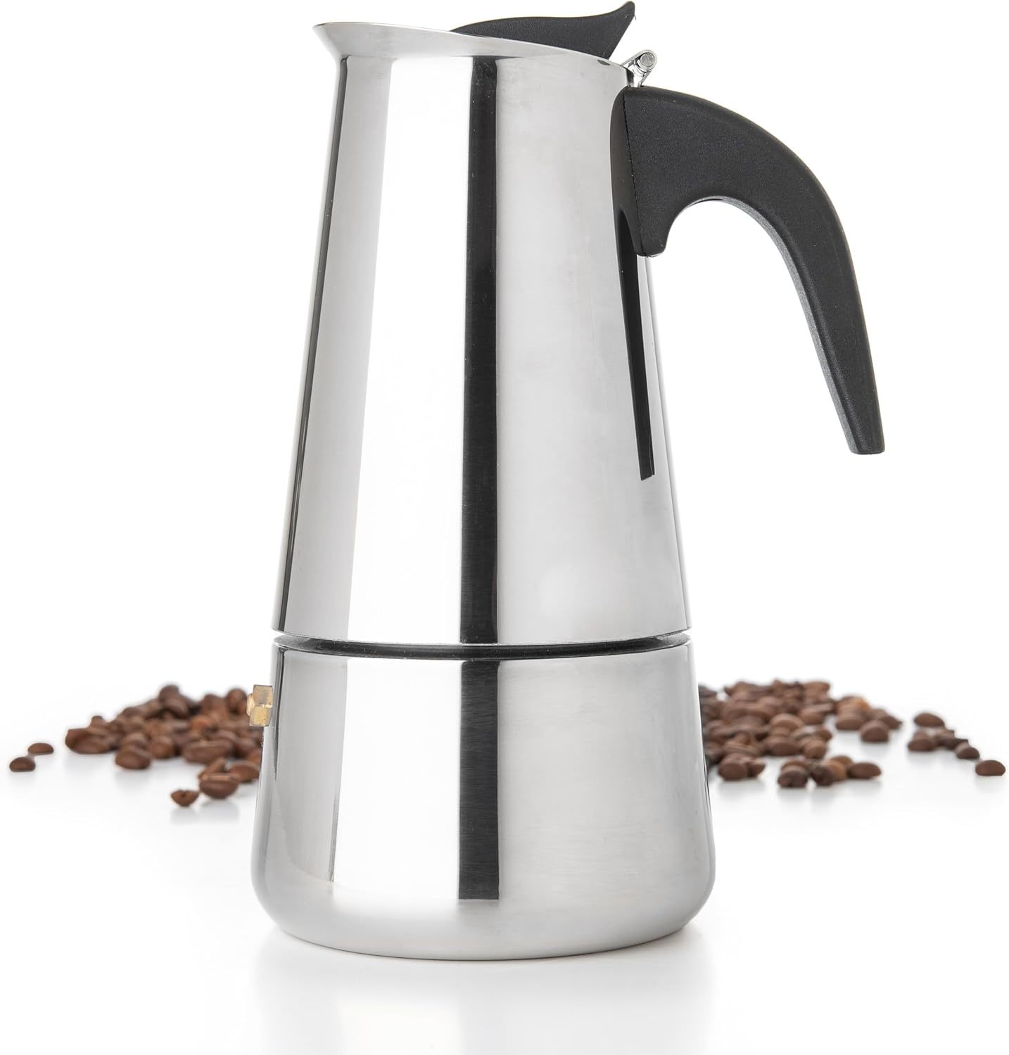 Coffee Tea Pot - Cafetera Mocha de Acero Inoxidable, Cafetera