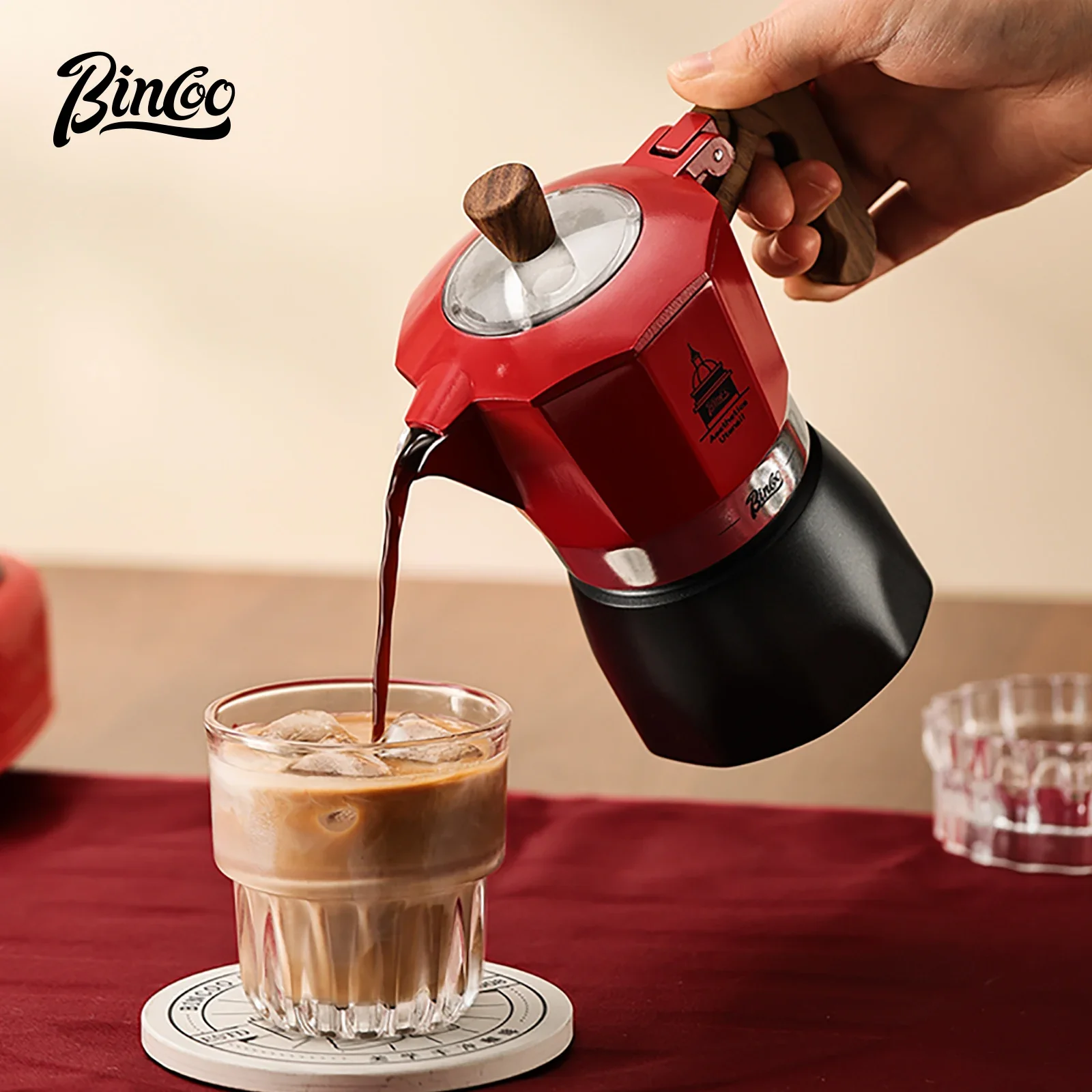 Bincoo-café Moka de doble válv - Coffee Tea Chocolate reseña y precio