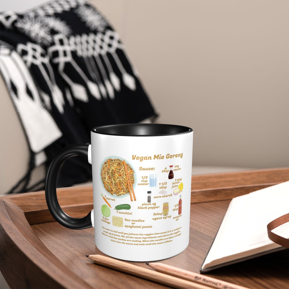 Taza de cerámica divertida con - Coffee Tea Recipe reseña y precio