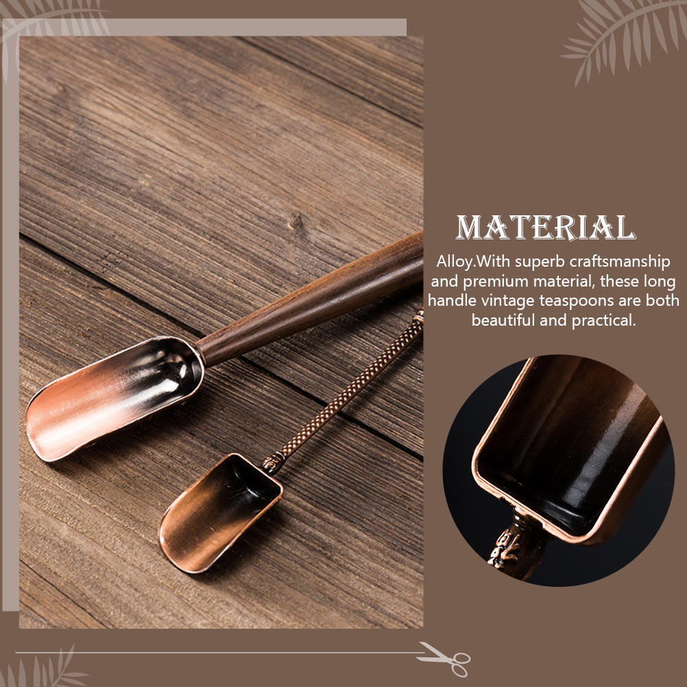 Cuchara de madera vintage de m - Coffee Leaves Tea reseña y precio