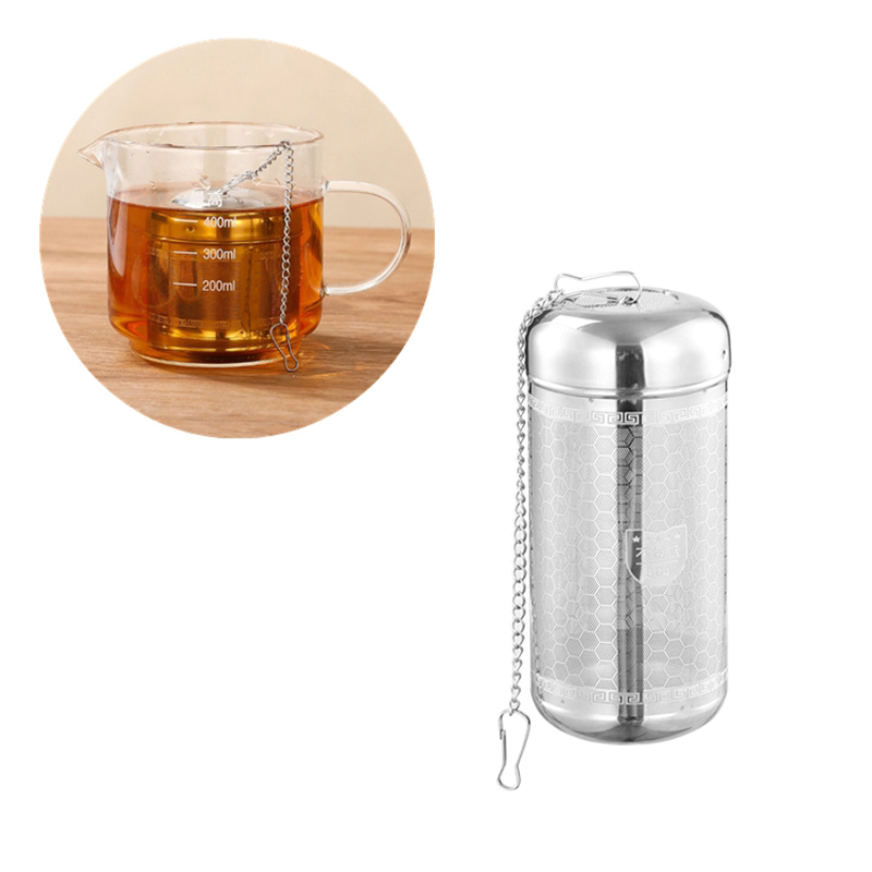 Infusor de té de acero inoxida - Coffee Leaves Tea reseña y precio