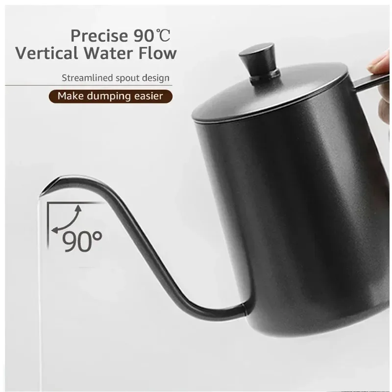 Tetera de goteo de acero inoxi - Coffee Tea Pot reseña y precio