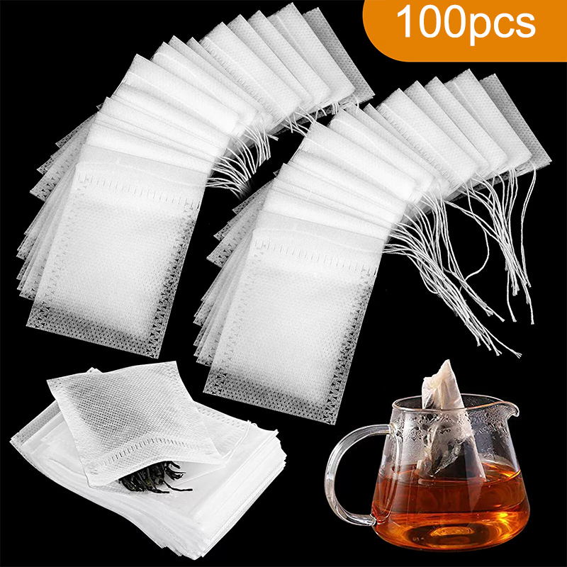 ● 100 Bolsitas de Té Desechabl - Coffee Tea Spices reseña y precio