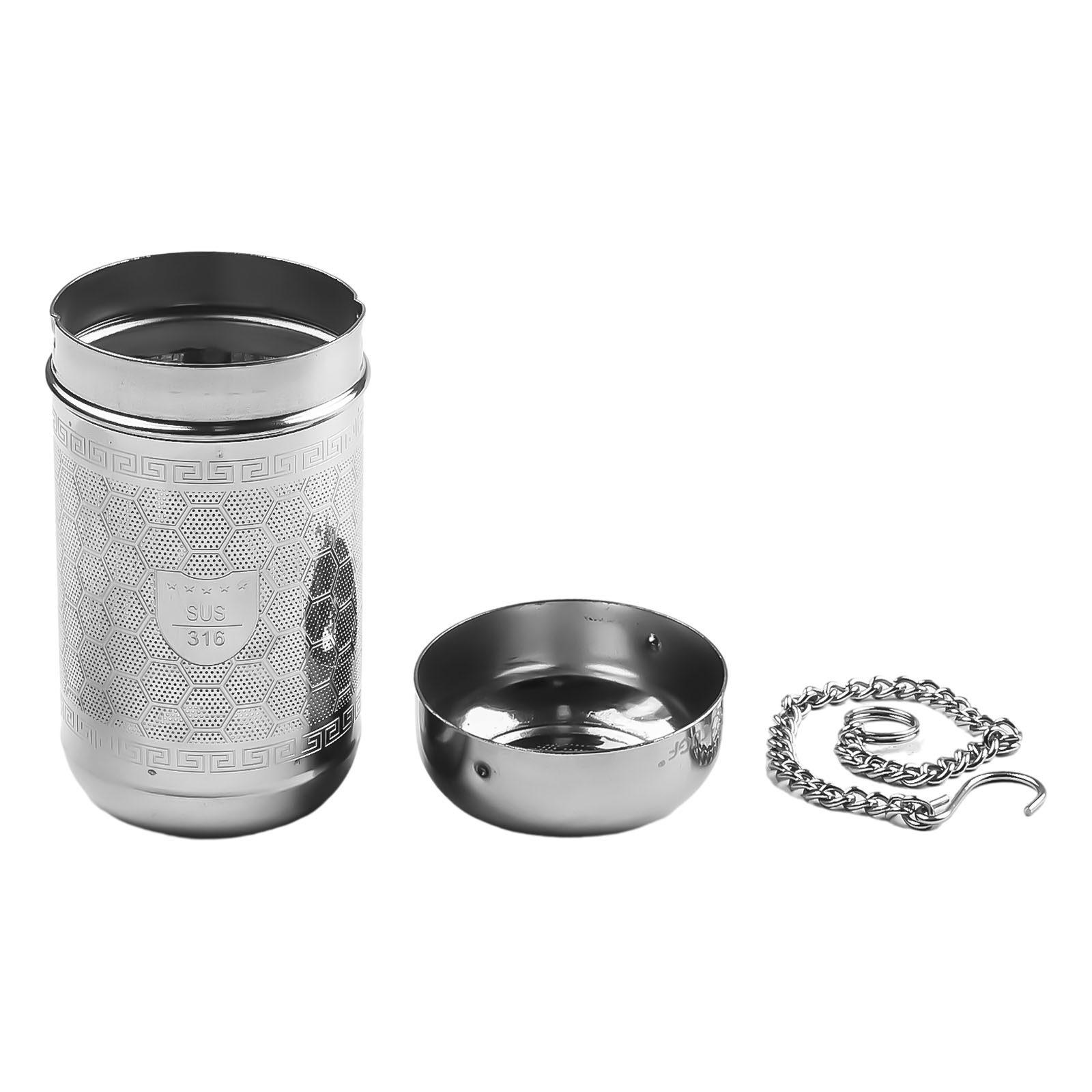 Infusor de té de acero inoxida - Coffee Leaves Tea reseña y precio