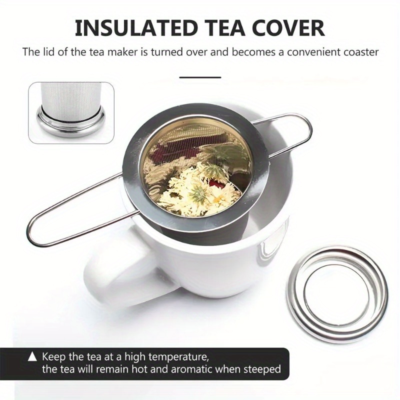 Infusor de Té de Malla de Acer - Coffee Leaves Tea reseña y precio