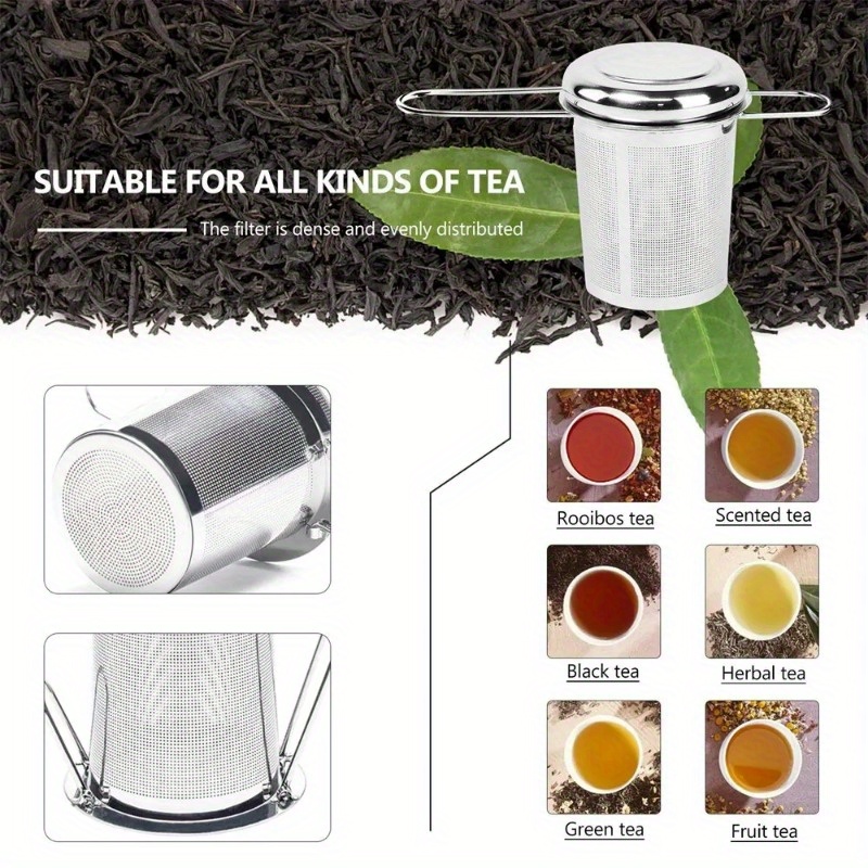 Infusor de Té de Malla de Acer - Coffee Leaves Tea reseña y precio