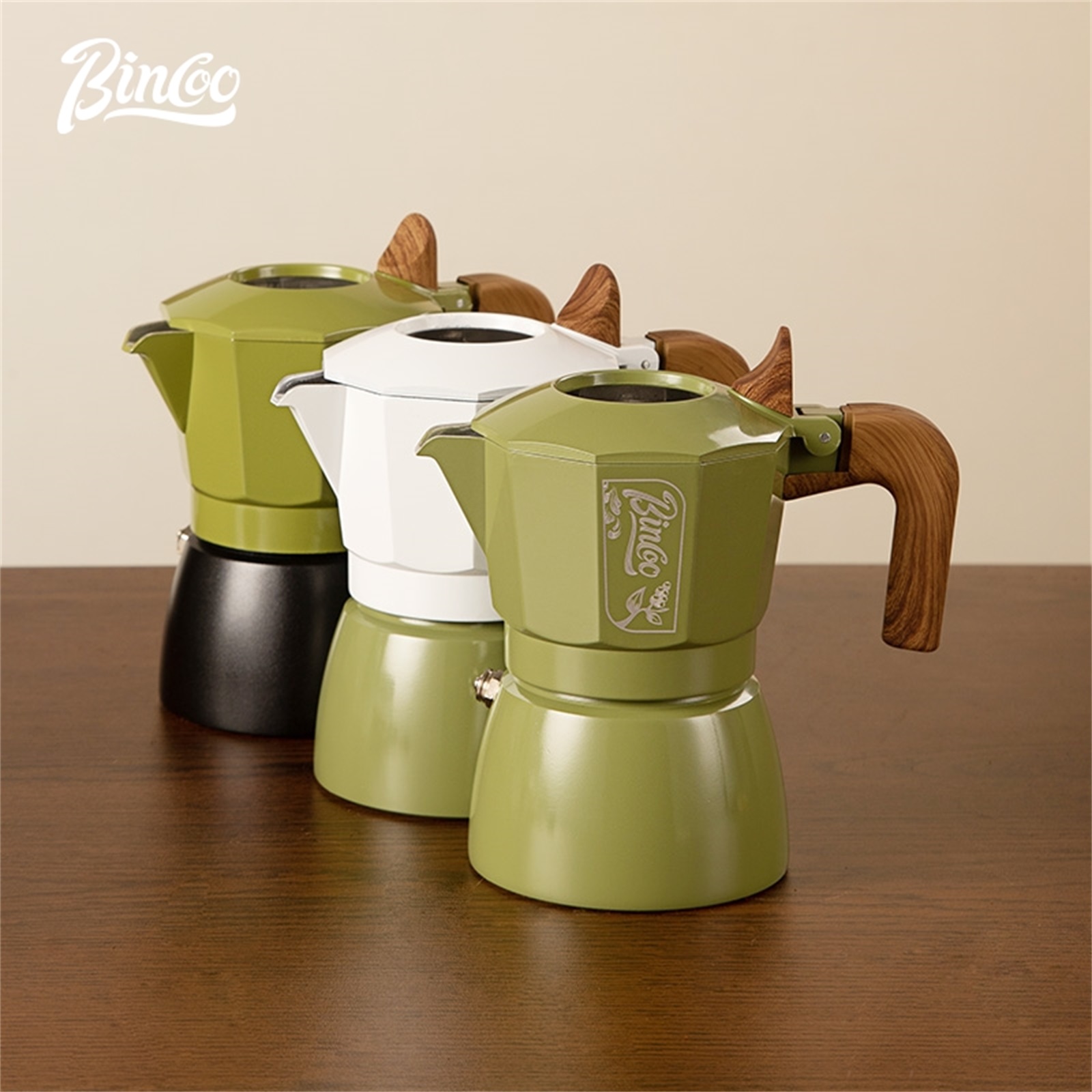 Bincoo Premium Moka Pot Set 6  - Coffee Tea Chocolate reseña y precio