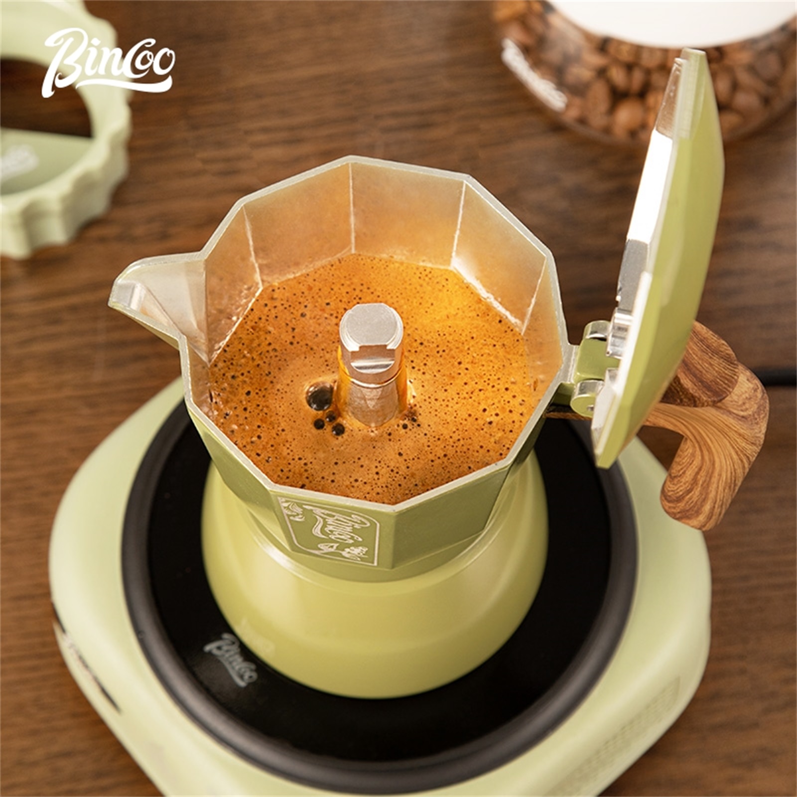 Bincoo Premium Moka Pot Set 6  - Coffee Tea Chocolate reseña y precio