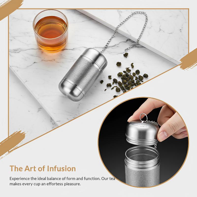 Infusor de té de acero inoxida - Coffee Leaves Tea reseña y precio